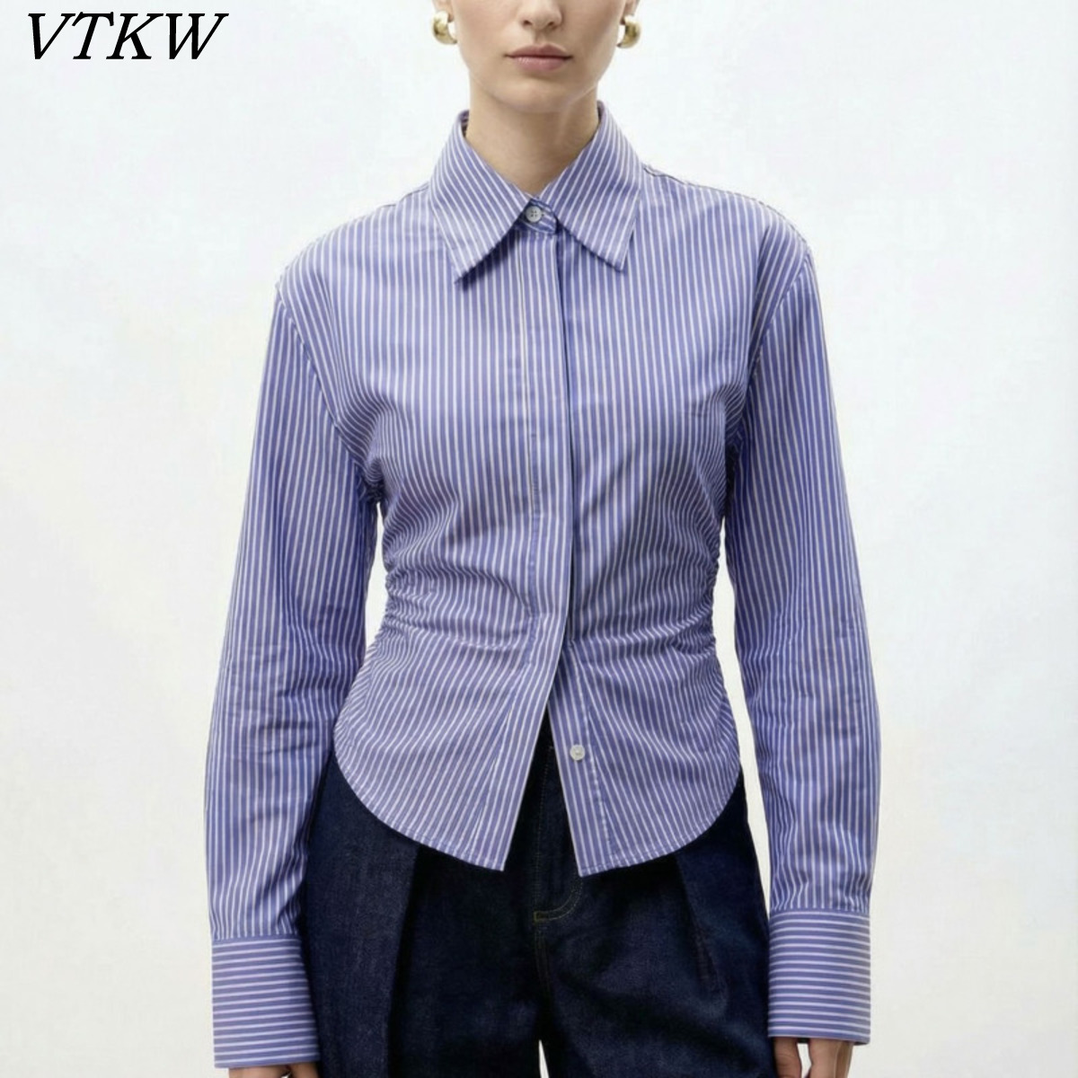 Women Formal Wear Shirts - VTKW 2026 New Women Elegant Shirt