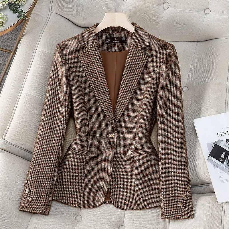 Office Ladies Blazer Women Jac - Women Formal Wear Blazers 评论和价格