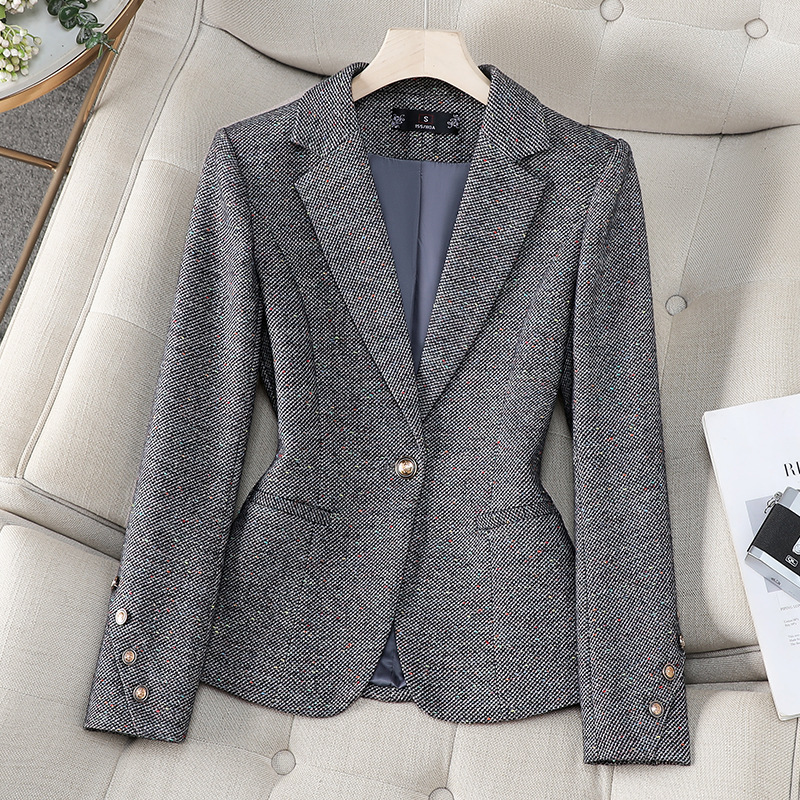 Office Ladies Blazer Women Jac - Women Formal Wear Blazers 评论和价格