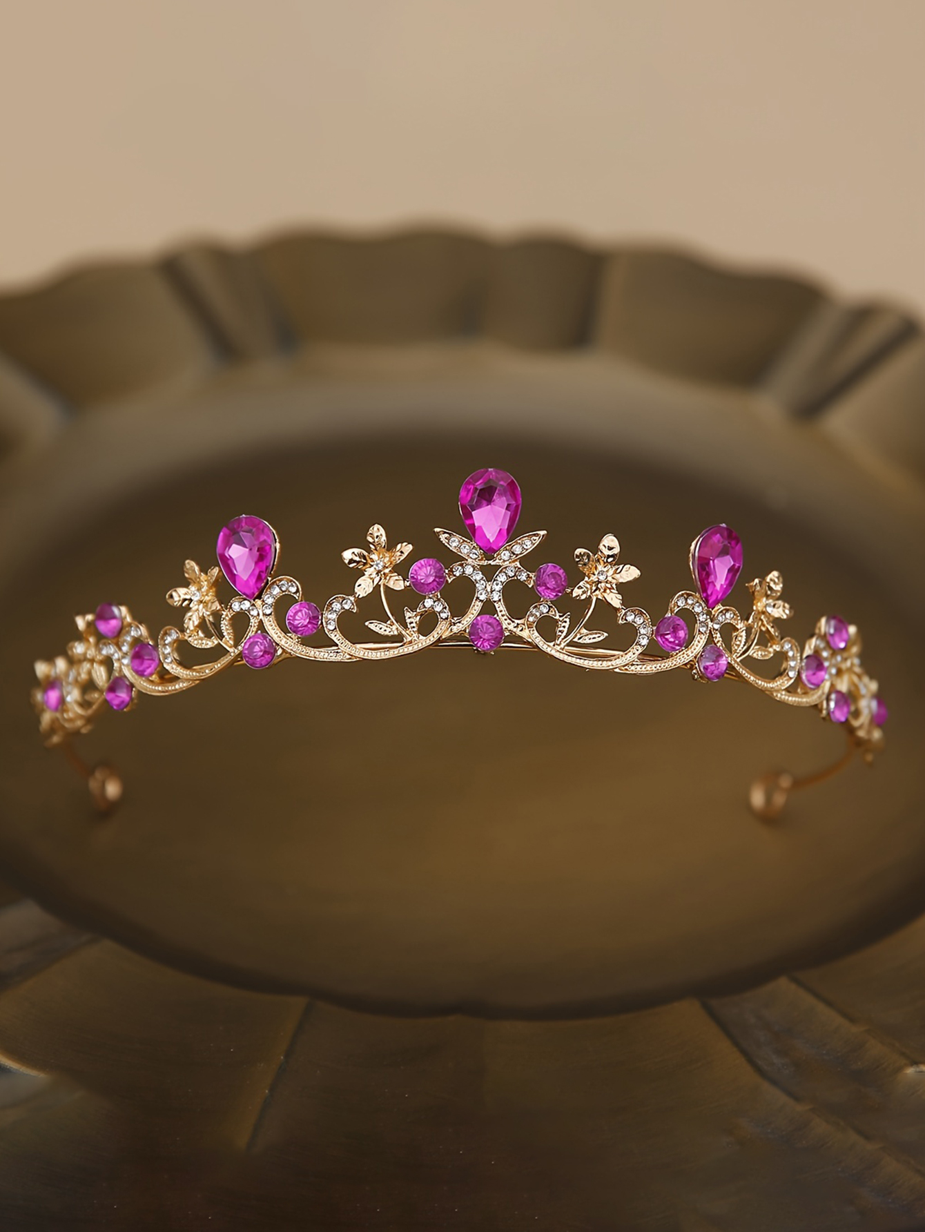 Golden Rose Gold Red Diamond C - Women'S Formal Wear For A Wedding 评论和价格