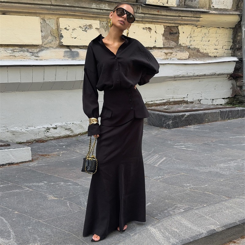 Autumn Pink Black Women Suit S - Women Formal Wear Shirts 评论和价格