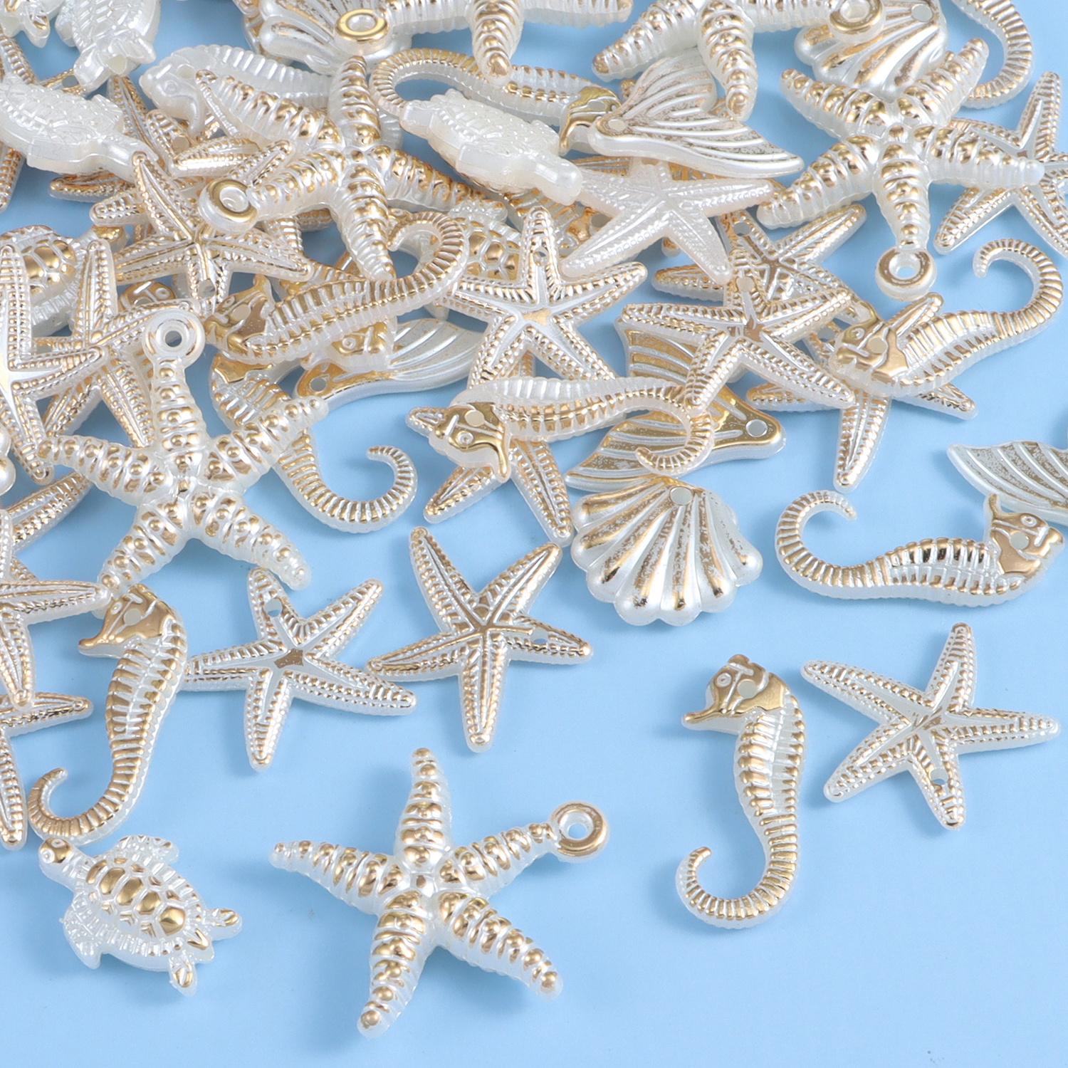 30 pieces of ocean series rand - Pearl Earring Stud 评论和价格
