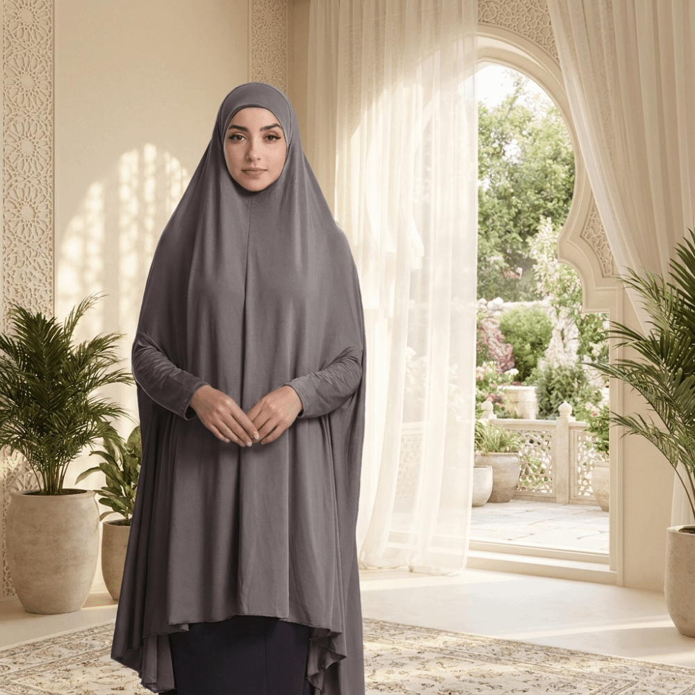 Caftan Plain Muslim Abayas Ele - Women'S Formal Traditional Wear 评论和价格