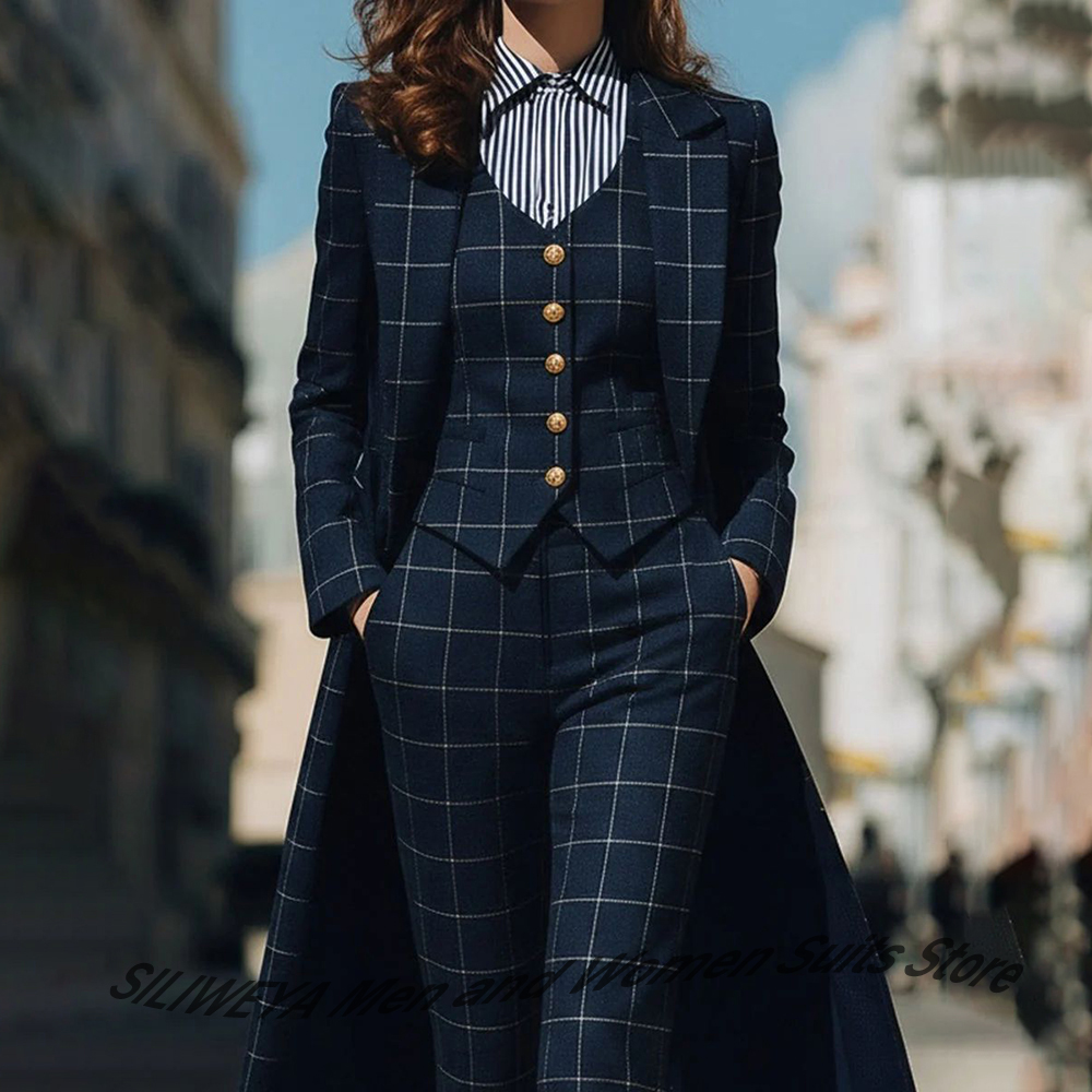 Sophisticated Navy Blue Women' - Women Formal Wear Blazers 评论和价格