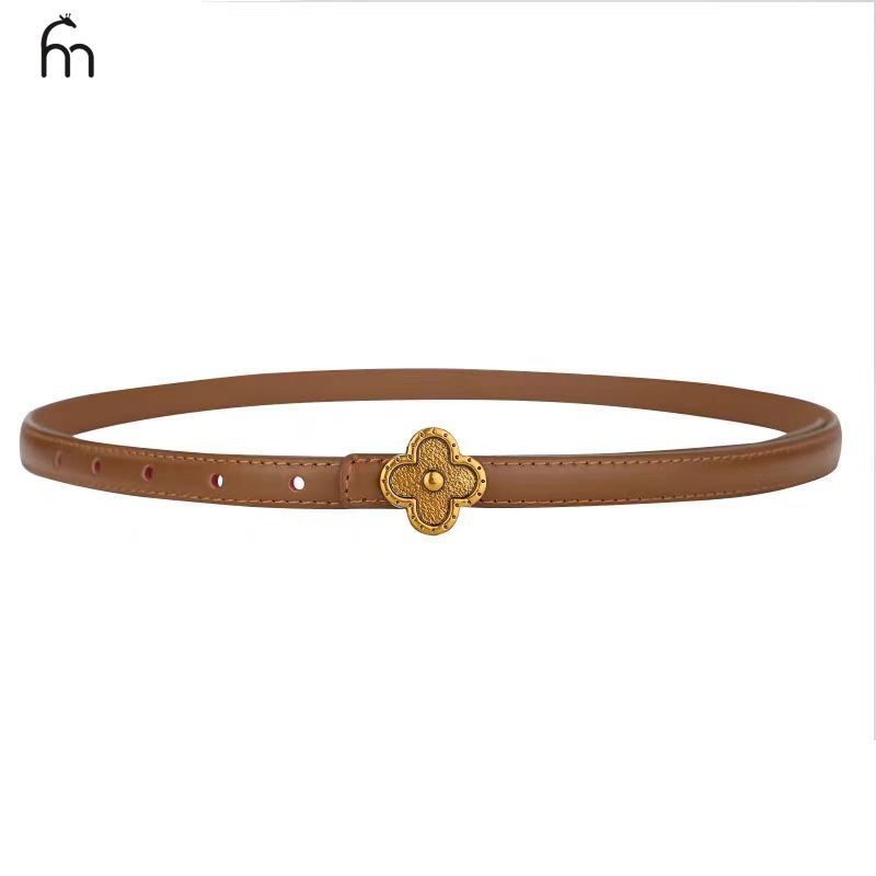 Ladies' leather belt with a go - Women Formal Wear With Jeans 评论和价格
