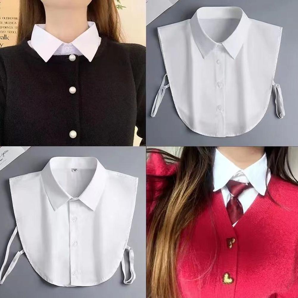 Universal Fake Collar for Men  - Women Formal Wear With Tie 评论和价格
