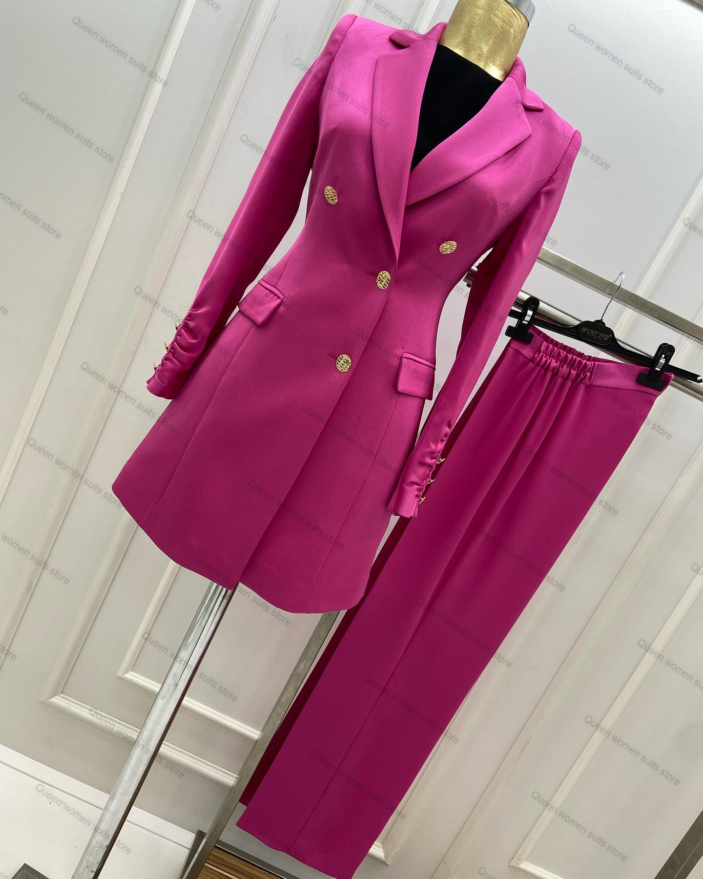 Wedding  Women Pants Suits Set - Women Formal Wear Blazers 评论和价格