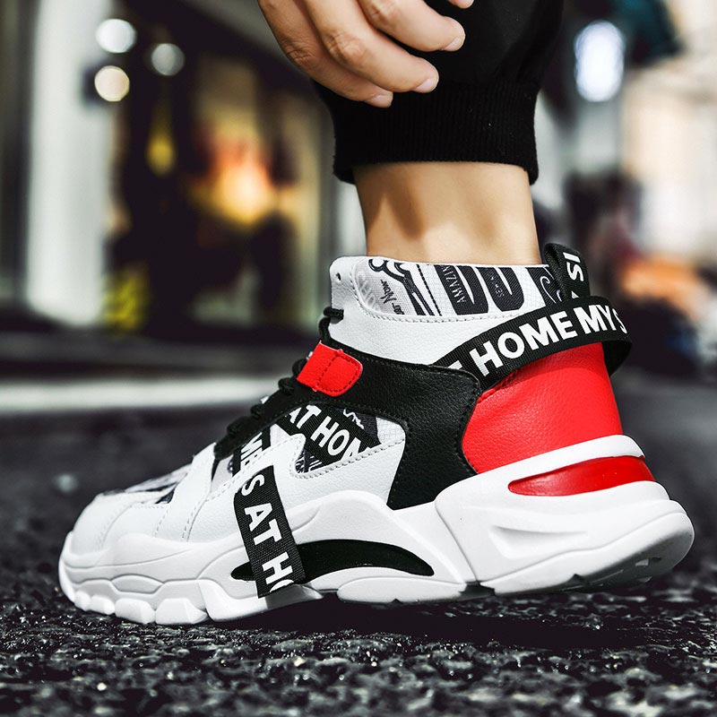 Large Size High Top Chunky Man - Women Formal Wear With Jeans 评论和价格
