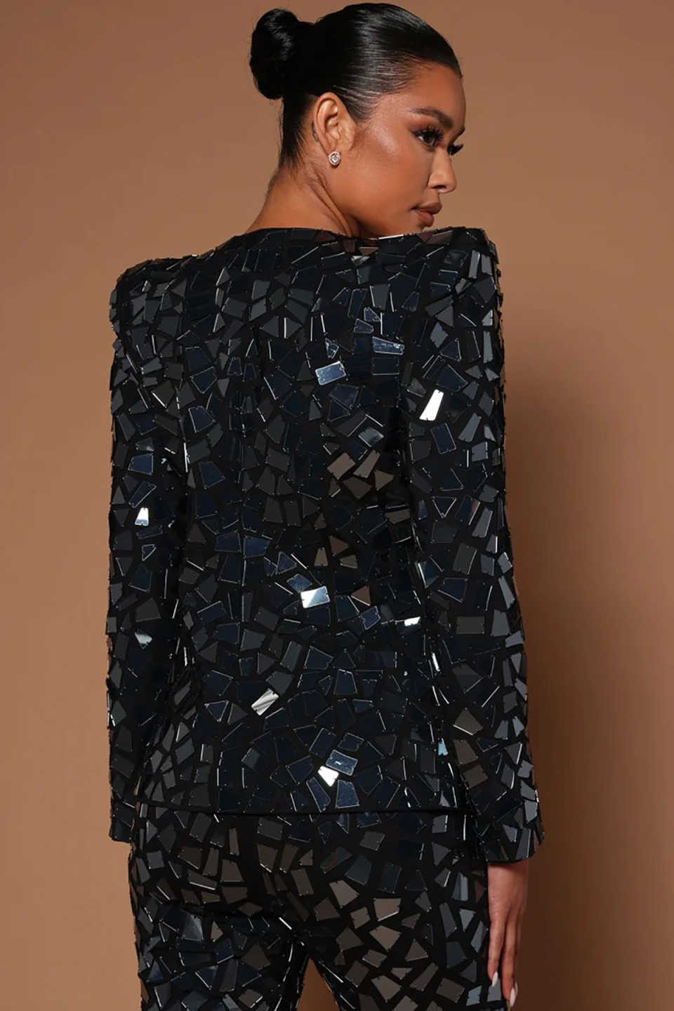 Designer Big Diamonds Women Pa - Women Formal Wear With Tie 评论和价格