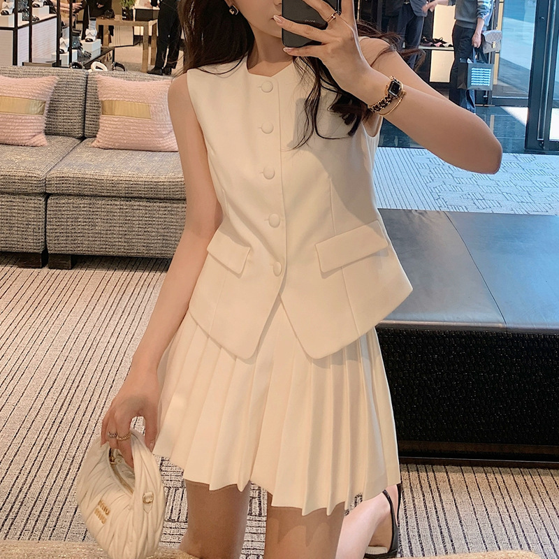 Matching Sets Solid Women Dres - Shift Dress Sleeveless 评论和价格