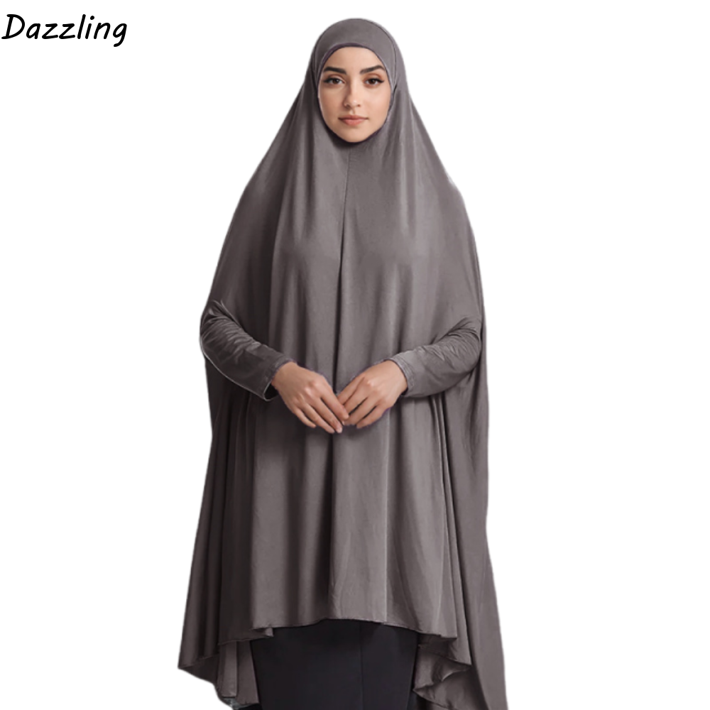 Caftan Plain Muslim Abayas Mod - Women'S Formal Traditional Wear 评论和价格