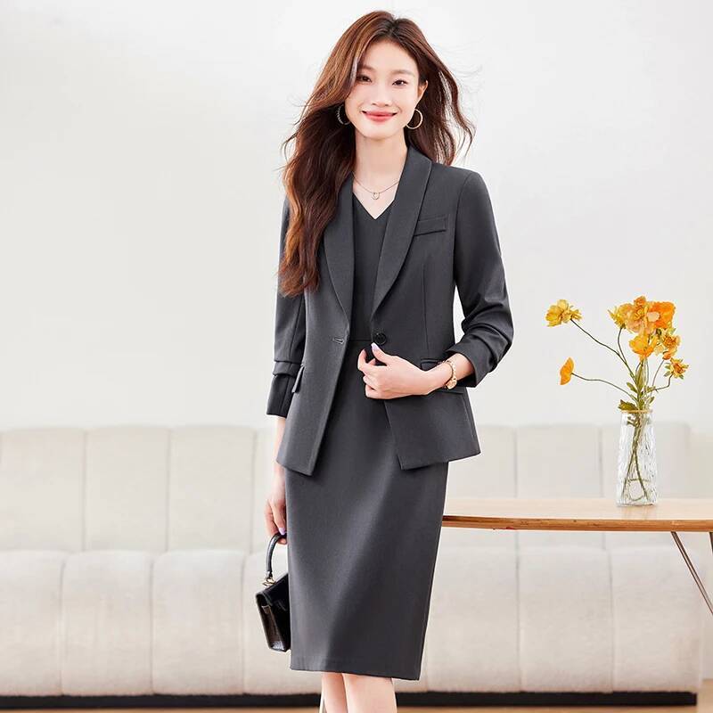 High Quality Fabric Women Busi - Women Formal Wear Blazers 评论和价格