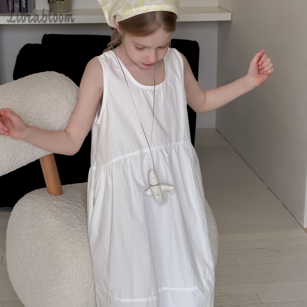 Girls' White Dress Simple Maxi - Women'S Formal Wear For A Wedding 评论和价格