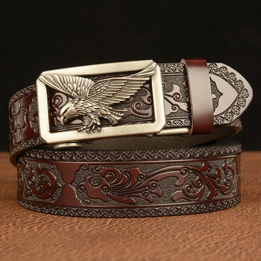 Genuine Leather Belt - Men For - Women Formal Wear With Jeans 评论和价格