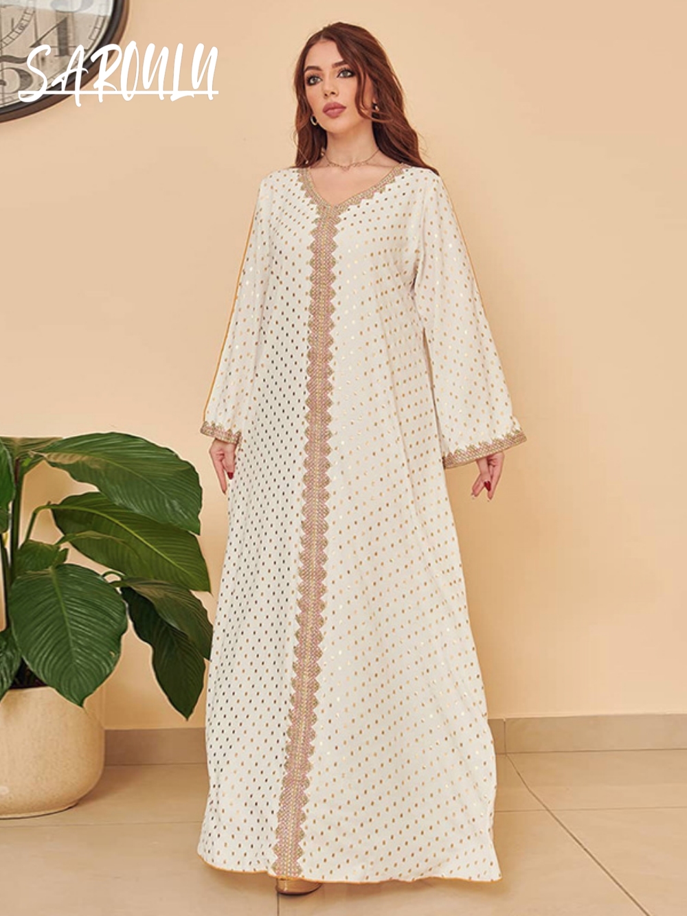 Muslim Gilding Elegant A Line  - Women'S Formal Traditional Wear 评论和价格