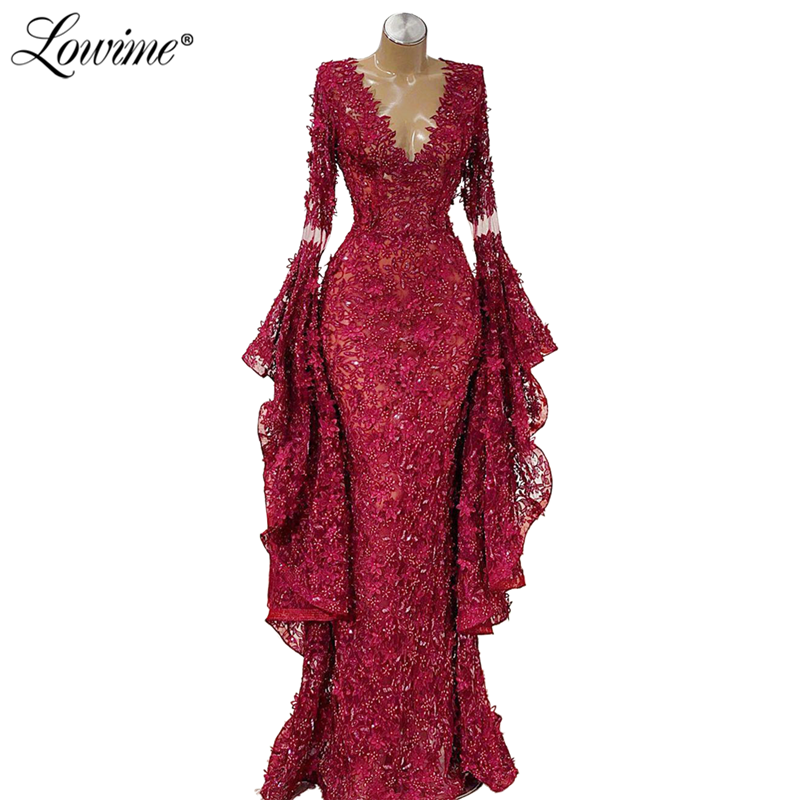 Lowime Celebrity Dresses Long  - Women Formal Wear Dubai 评论和价格
