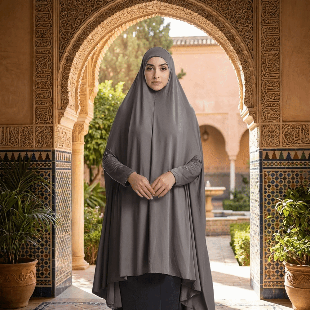 Caftan Plain Muslim Abayas Mod - Women'S Formal Traditional Wear 评论和价格