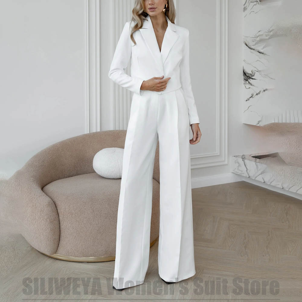 Fashion Women's Suit Two Piece - Women Formal Wear Blazers 评论和价格