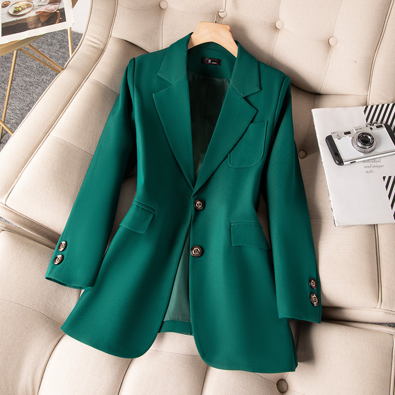 Blue Black Green Women Formal  - Women Formal Wear Blazers 评论和价格