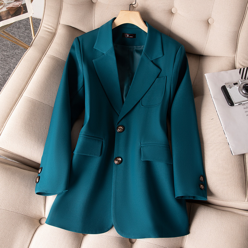 Blue Black Green Women Formal  - Women Formal Wear Blazers 评论和价格