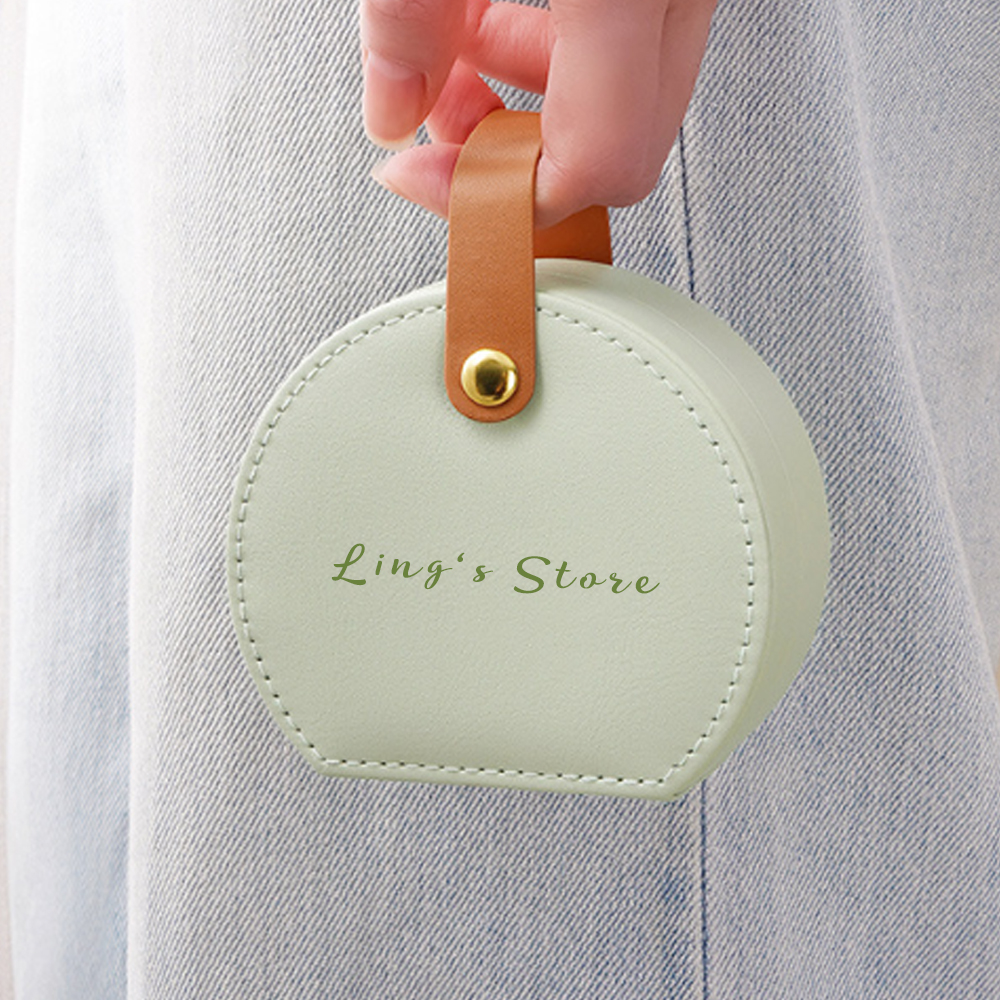 20Pcs Personalized Logo Half C - Pearl Earring Stud 评论和价格
